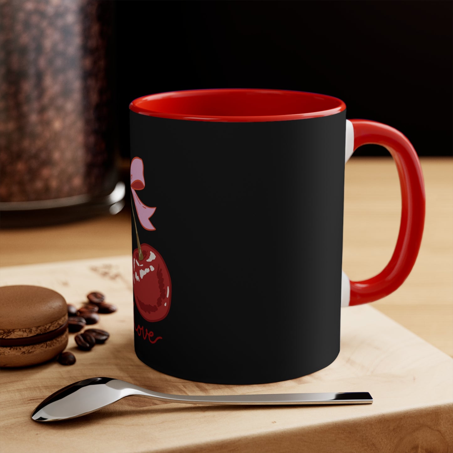 Cherry Love Accent Mug